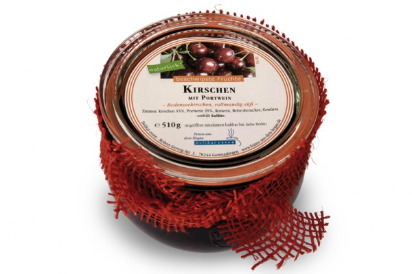 Kirschen mit Portwein