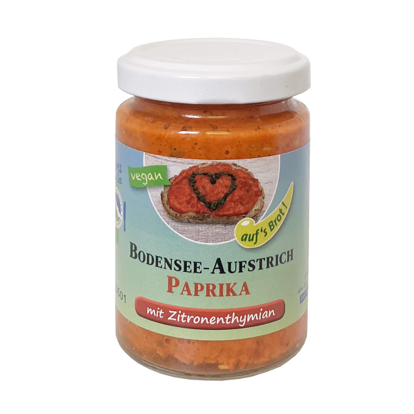 Bodensee-Aufstrich Paprika mit Zitronenthymian