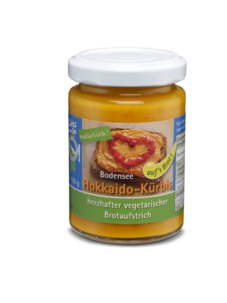 Hokkaido-Kürbis auf's Brot