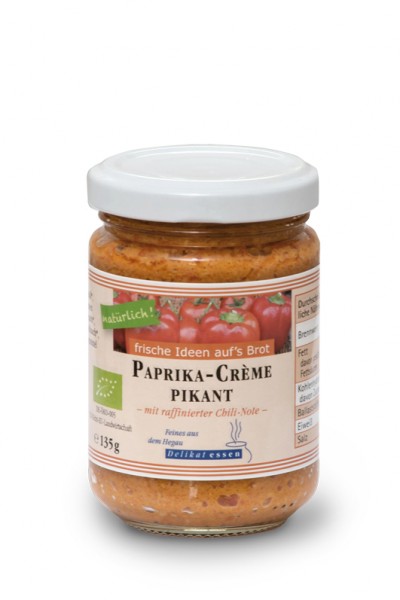 Paprika-Crème Pikant BIO