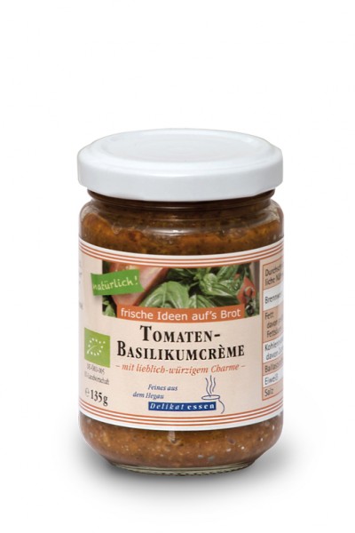 Tomaten-Basilikum-Crème BIO