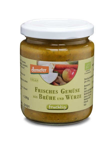 Gemüsebrühe fruchtig