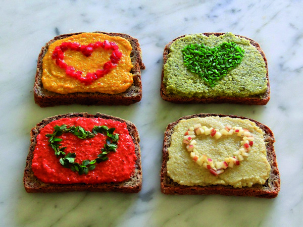 Herzhafte-Brotaufstriche