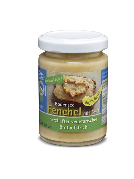 Fenchel mit Senf auf's Brot