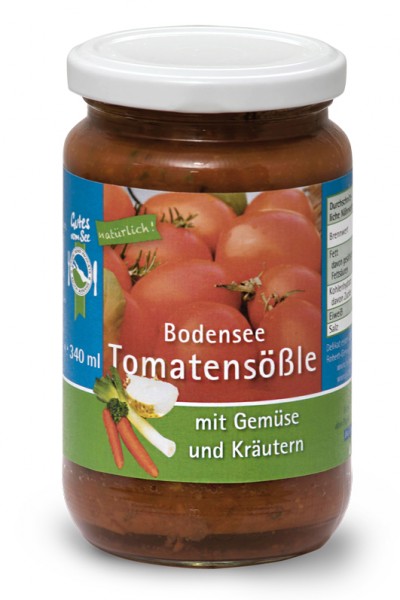 Bodensee-Tomatensößle mit Gemüse und Kräutern