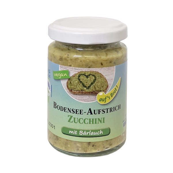 Bodensee-Aufstrich Zucchini mit Bärlauch