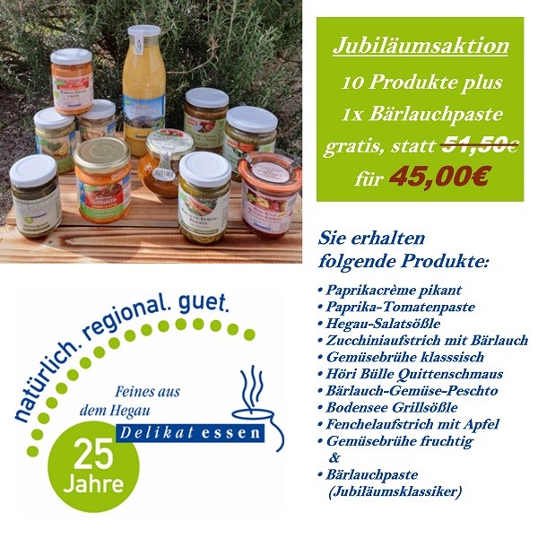 Jubiläumsaktion 2023