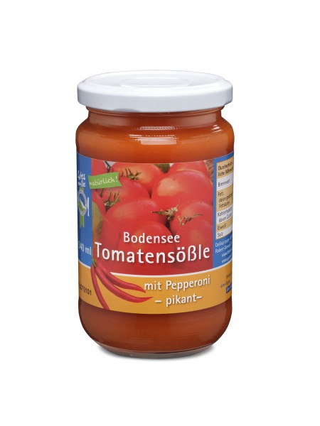 Bodensee-Tomatensößle mit Pepperoni - pikant