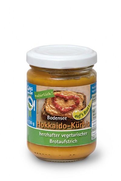 Hokkaido-Kürbis auf's Brot