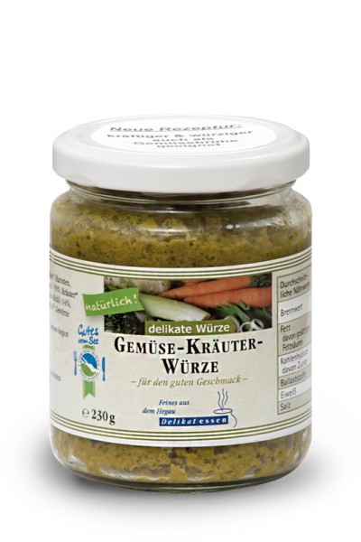 Gemüse-Kräuter-Würze